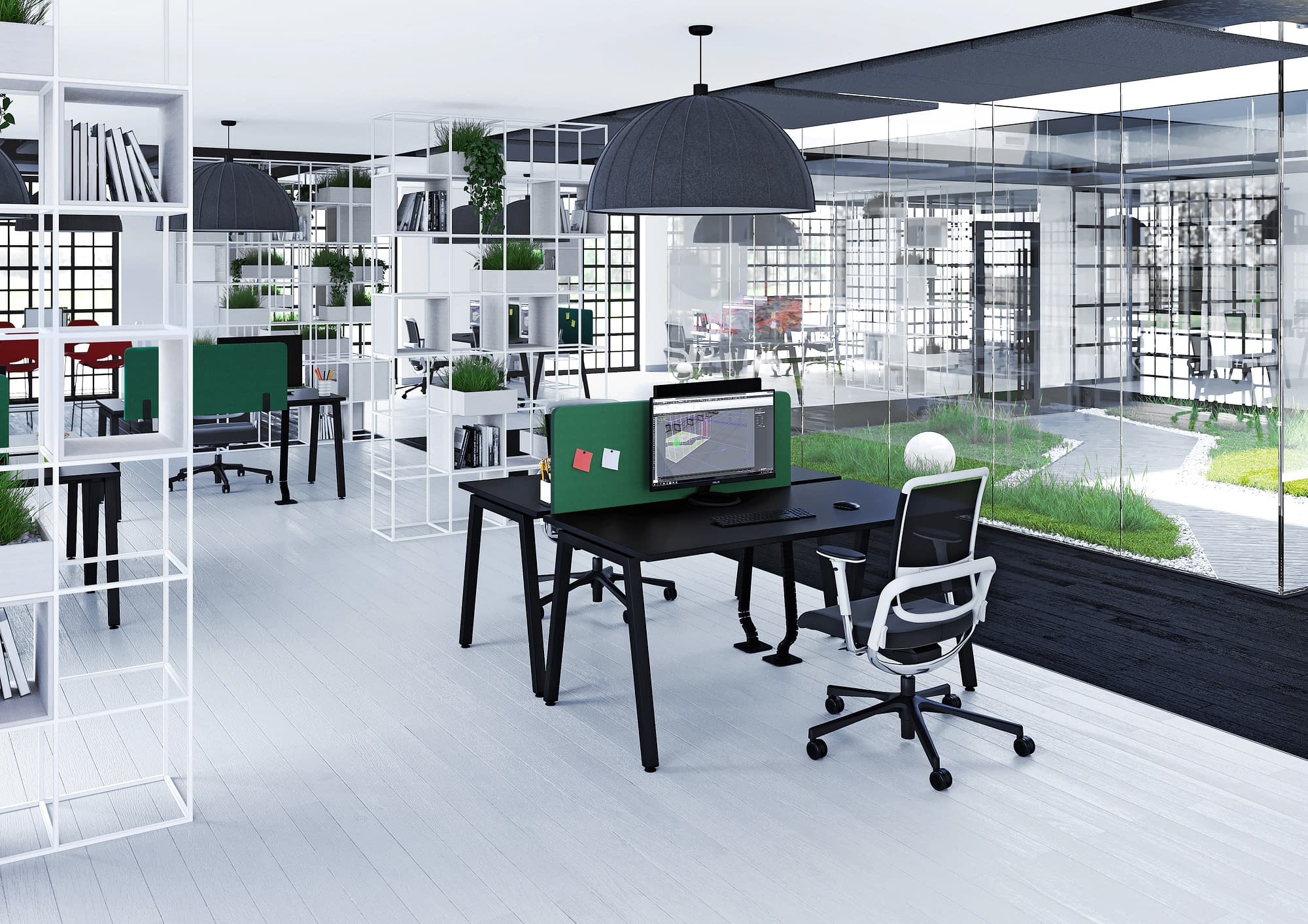 Modern office furniture BulDesk